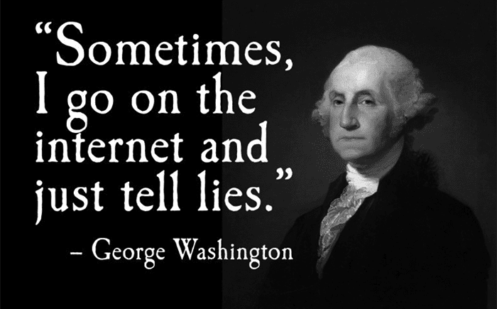 george-lies